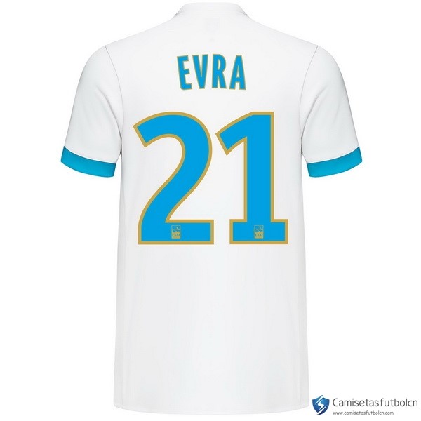 Camiseta Marsella Primera equipo Evra 2017-18